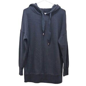 American Eagle Aerie Jegging Fit Hooded Sweatshirt Small Women's Oversized Blue